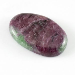 miniaturka rubin w zoisycie kaboszon kamienie do bizuterii26